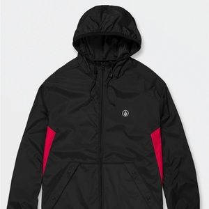 NWT Men’s Volcom XL “Surf Vitals J Robinson Jacket” Red & Black.